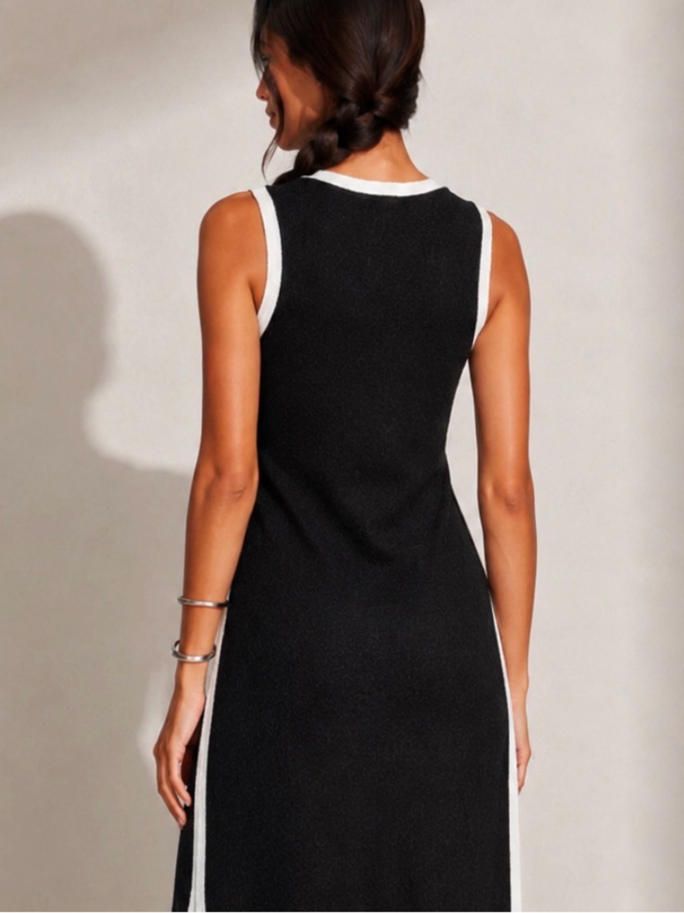 Revolve CYNTHIA ROWLEY Merino Wool-Blend Riviera Maxi Dress XS - Picture 8 of 11